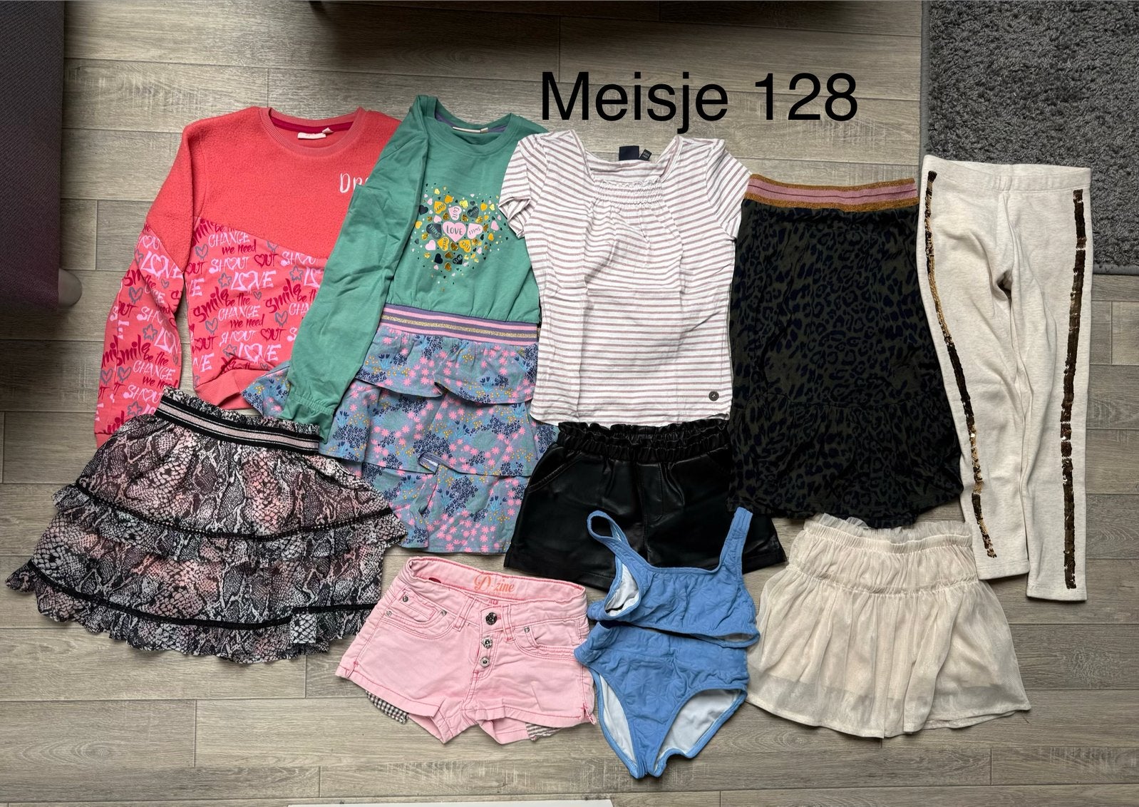 Merkkleding pakket meisje 128, Kinderen en Baby's, Ophalen of Verzenden, Zo goed als nieuw, Meisje