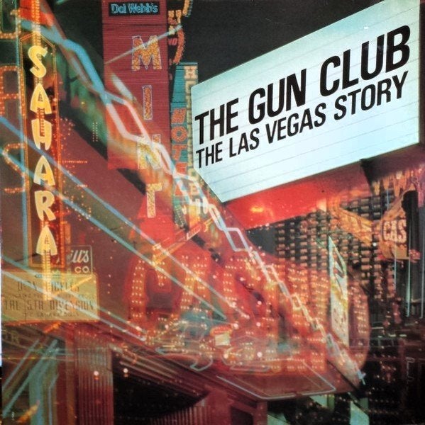 the gun club/the las vegas story-garage/punk/blues-ZELDZAAM, Cd's en Dvd's, Vinyl | Rock, Verzenden, Gebruikt, 12 inch