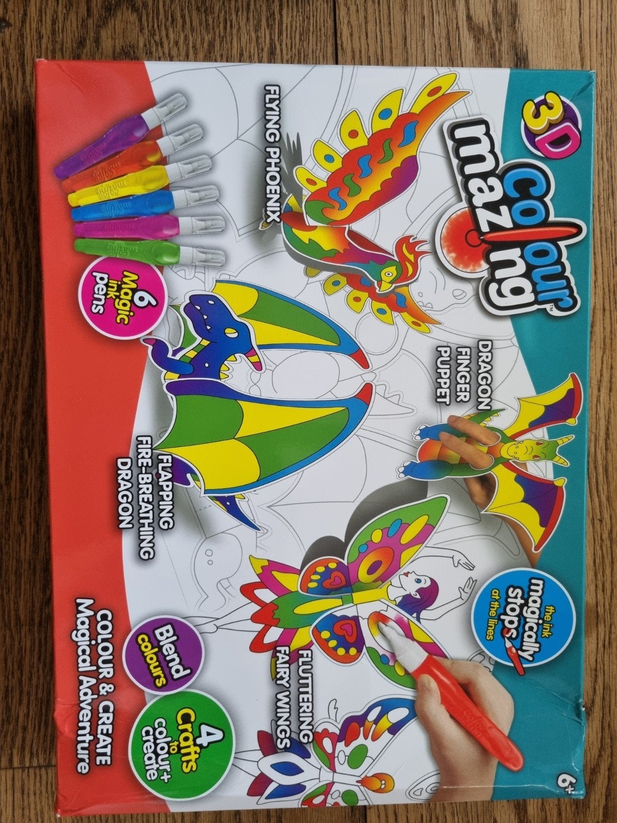 3D Colour Amazing Knutselset met Magische Pennen, Hobby en Vrije tijd, Knutselen, Ophalen of Verzenden