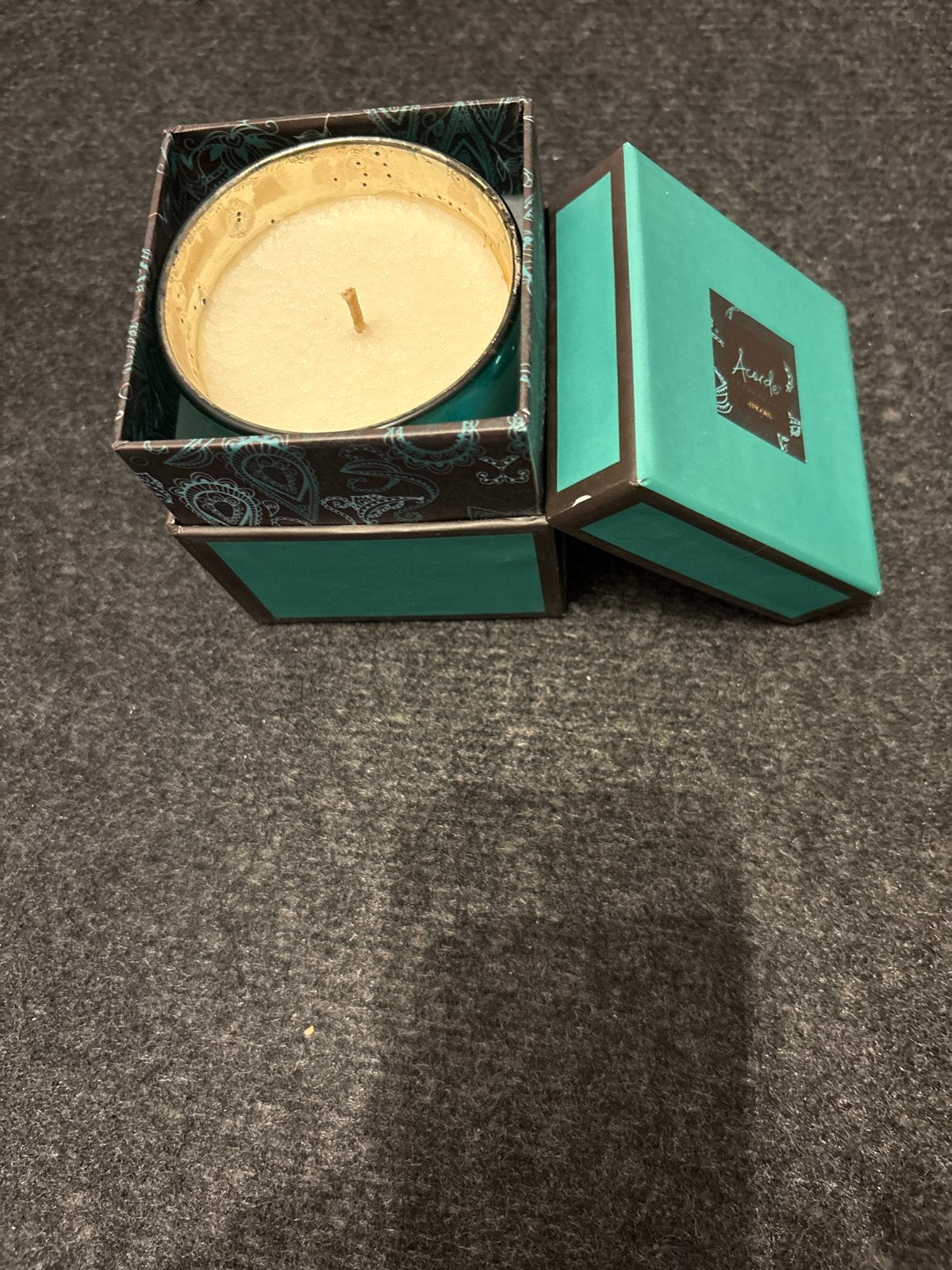 Acordo geurkaars in decoratieve doos, Meerkleurig, Verzenden, Overige stijlen, Nieuw