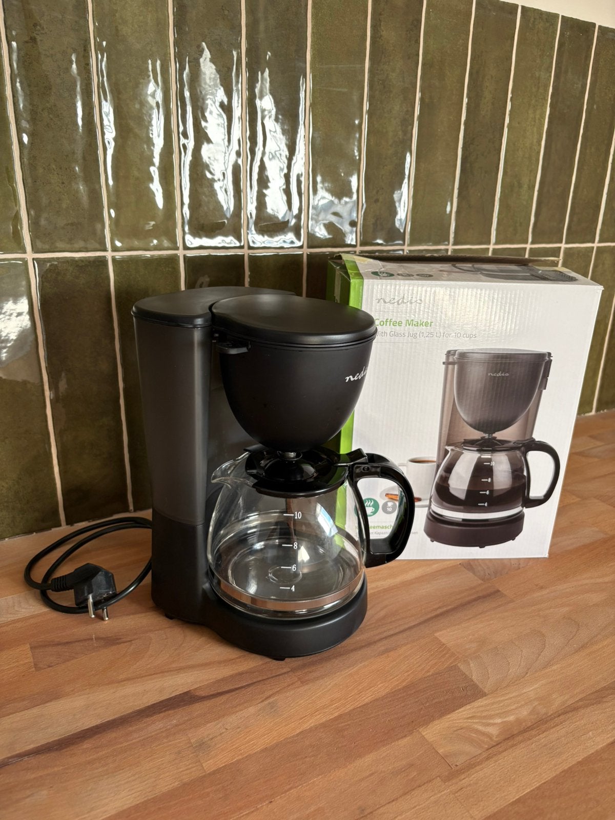Nedis filterkoffie apparaat, Witgoed en Apparatuur, Ophalen of Verzenden, Zo goed als nieuw, Koffiemachine