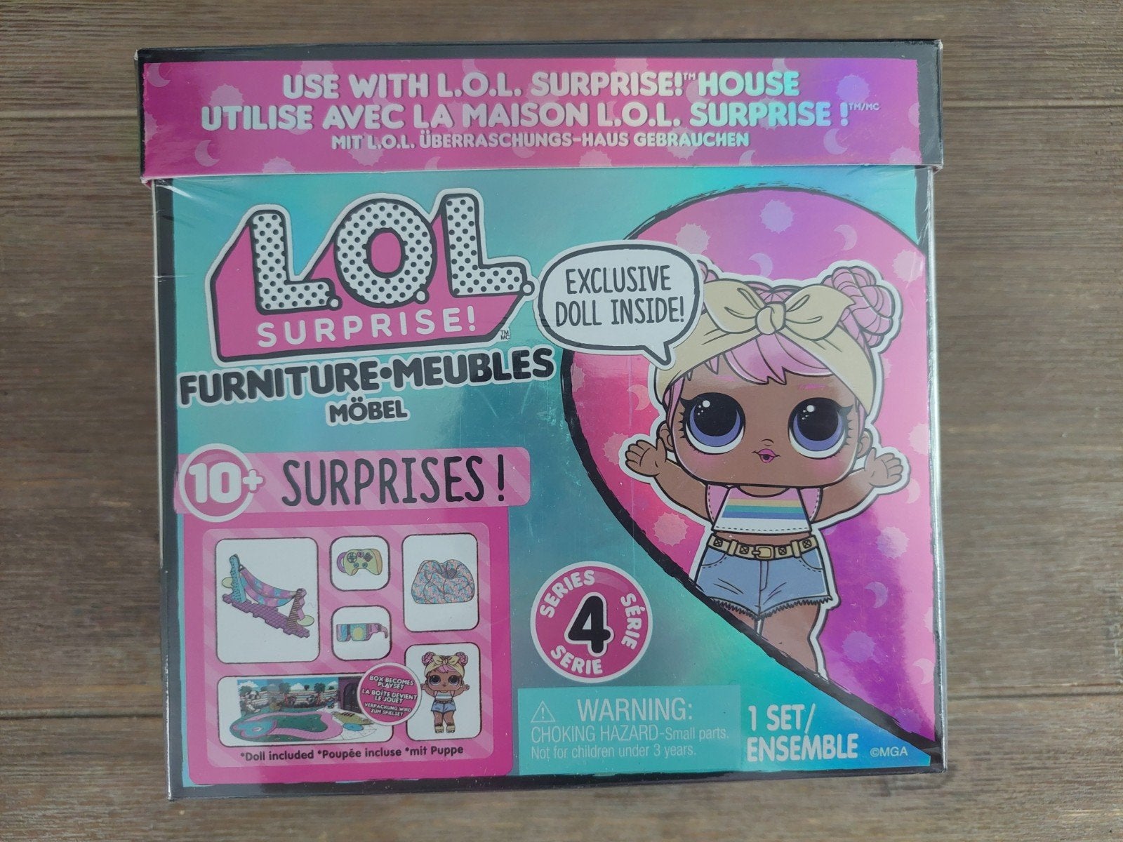 Nieuw! Lol Surlrise Furniture speelfiguur pop popje speelset, Ophalen of Verzenden, Nieuw