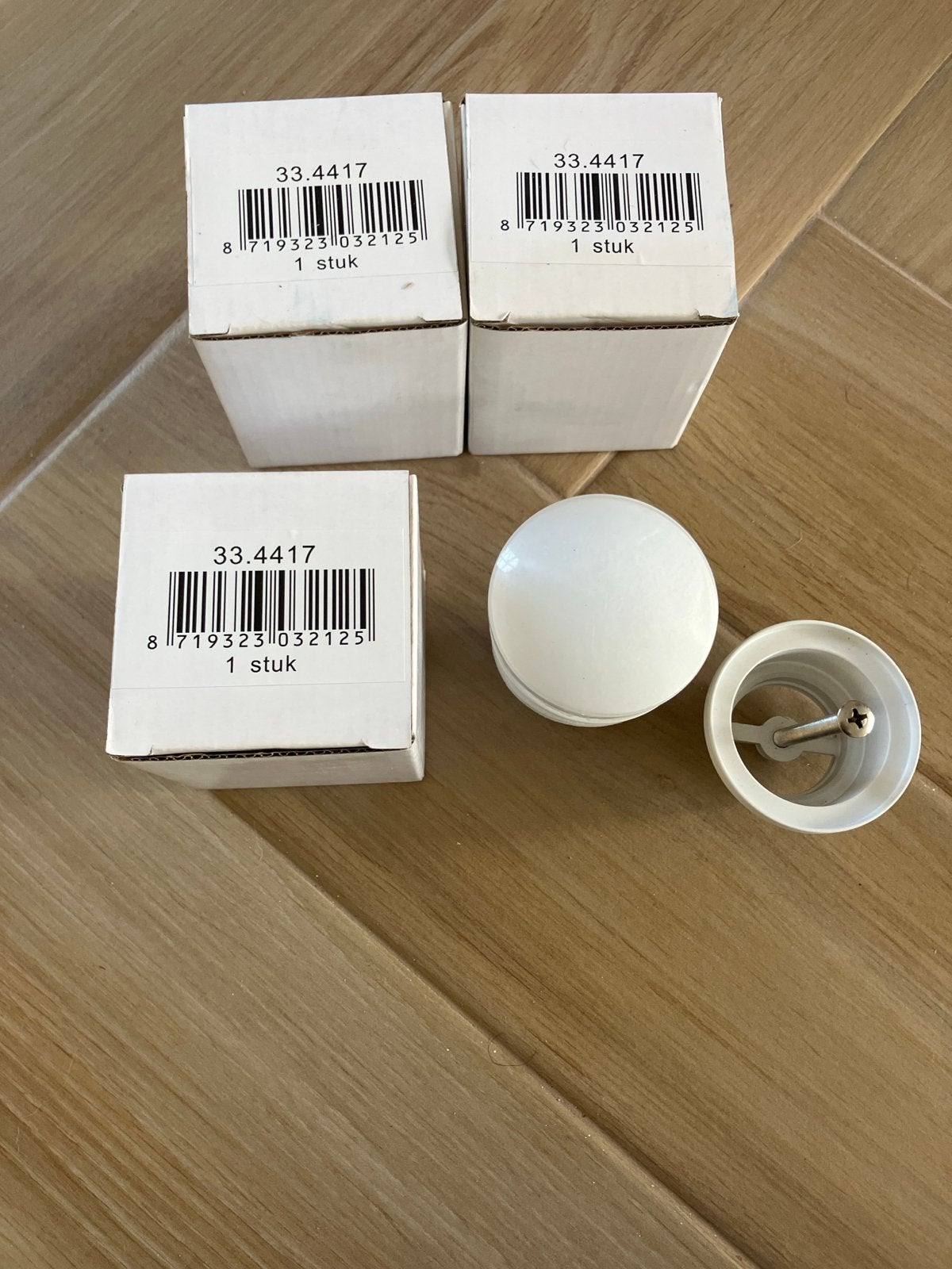 Nieuw 3x Primabad Clickwaste Afvoerplug Mat Wit (PLU687NMW), Minder dan 50 cm, Overige typen, Nieuw, Ophalen of Verzenden
