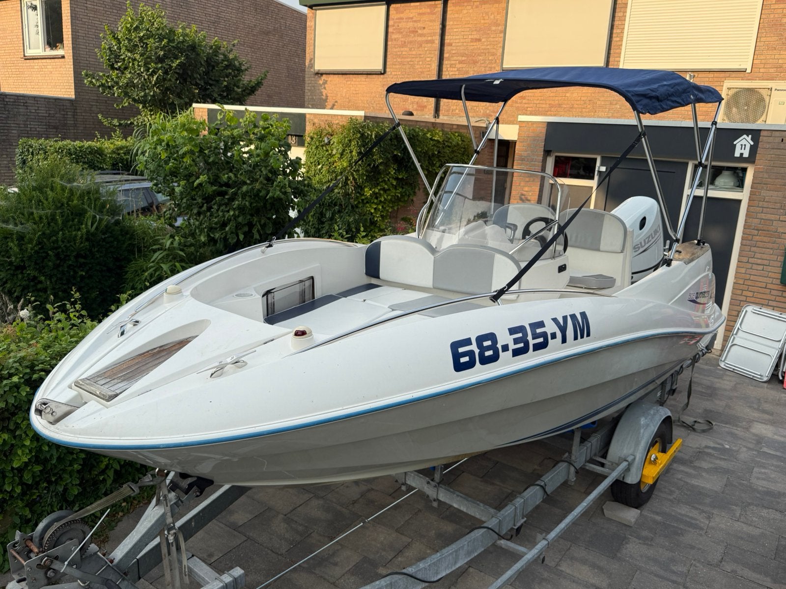 Quicksilver Commander 505 consoleboot, Watersport en Boten, Ophalen, Zo goed als nieuw, Quicksilver