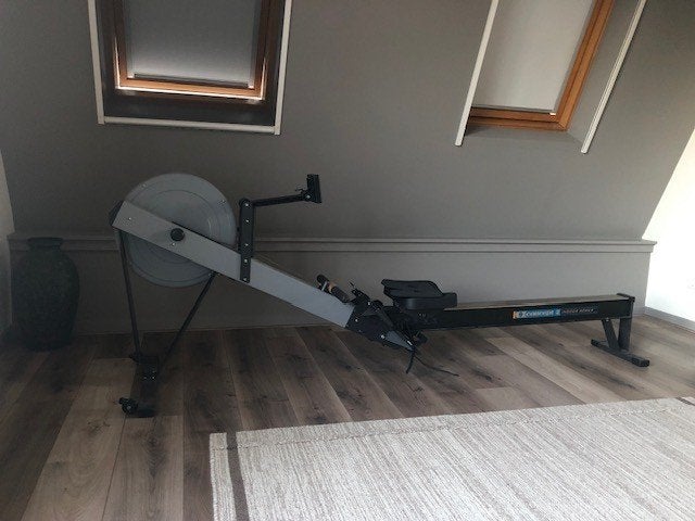 Concept 2 Roeimachine met PM2 monitor in prima staat., Sport en Fitness, Ophalen, Gebruikt, Metaal, Krachtstation
