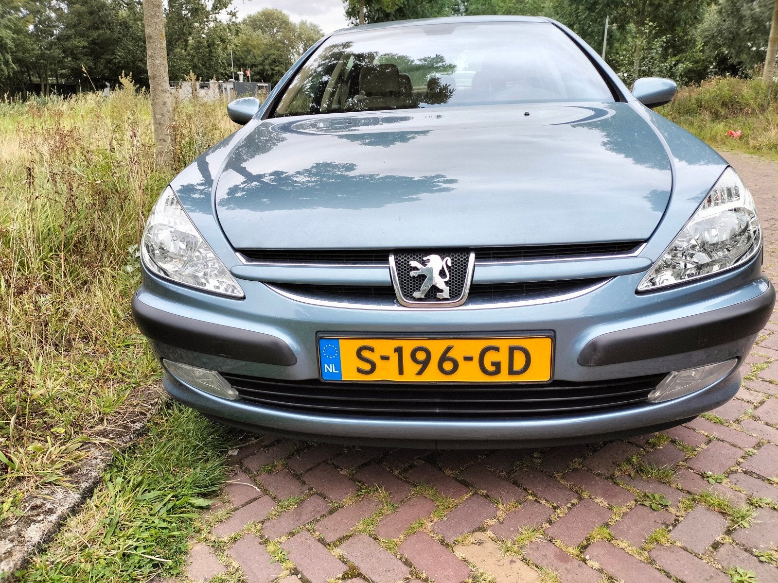 Peugeot 607 2.2 16V 2001 Blauw, Voorwielaandrijving, 1800 kg, 2230 cc, 4 cilinders
