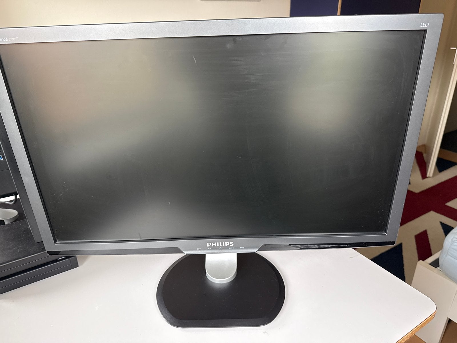 Philips Brilliance 273P lph LED Monitor - Full HD, Ophalen, In hoogte verstelbaar, Full HD, 60 Hz of minder