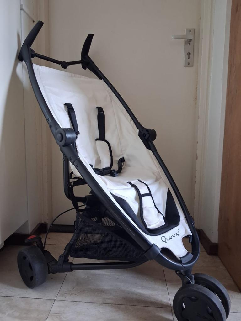 Quinny Zapp Flex Wandelwagen - Wit/Zwart, Ophalen, Gebruikt, Kinderwagen, Quinny