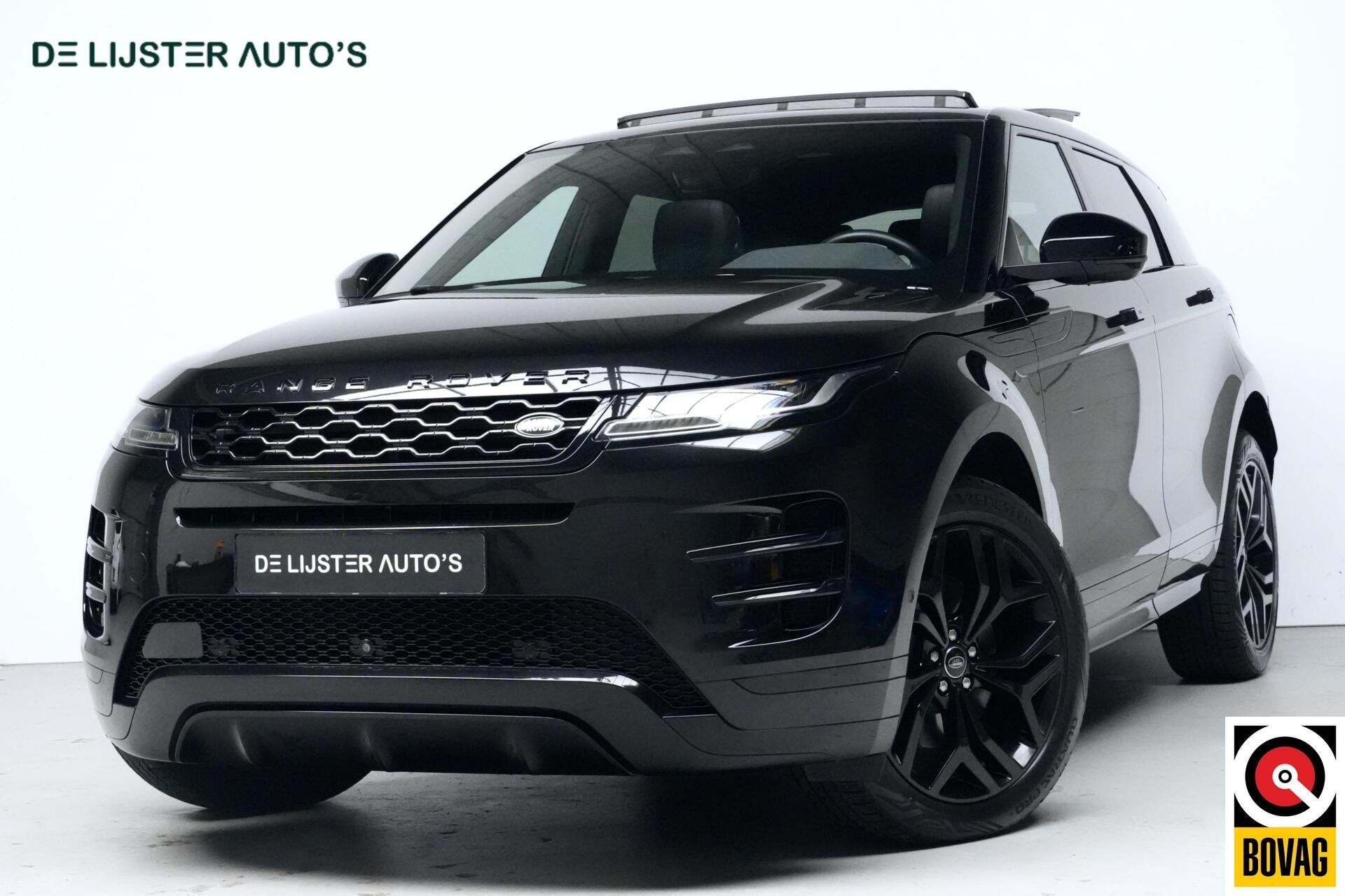 Land Rover Range Rover Evoque 1.5 P300e AWD R-Dynamic HSE |, Auto's, Automaat, Met garantie (alle), Zwart, Bedrijf
