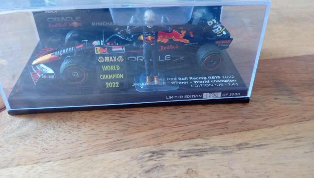 max Verstappen 1/43 wk 2022 auto, Ophalen of Verzenden, Zo goed als nieuw, Formule 1