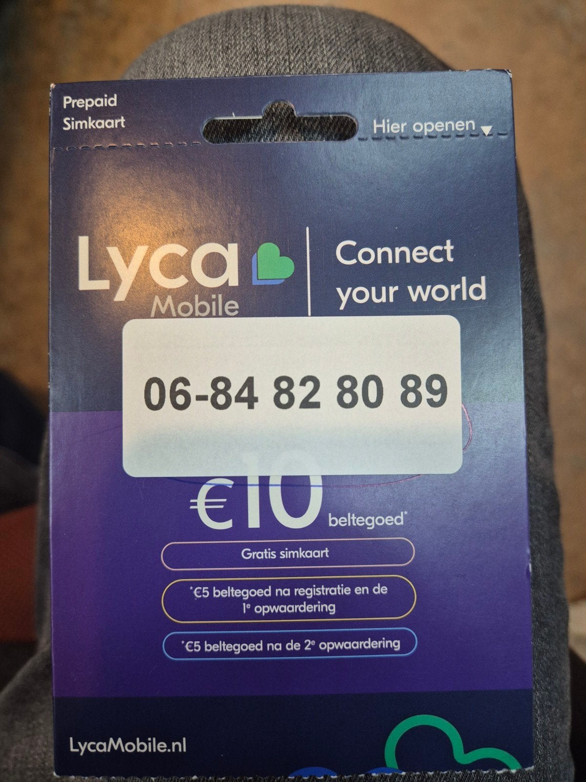 Mooi en makkelijk te onthouden  Mobile telefoonnummer, Ophalen of Verzenden, Nieuw, Overige providers, Simkaart