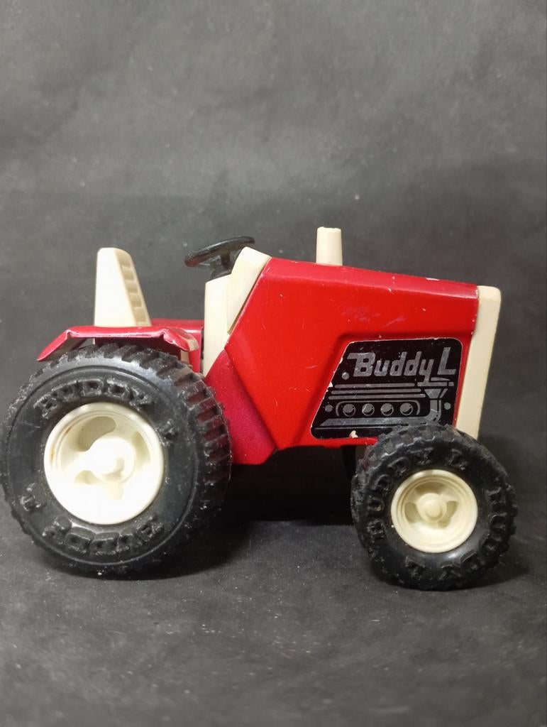 Vintage Buddy L Tractor Speelgoed Rood, Ophalen of Verzenden, Gebruikt