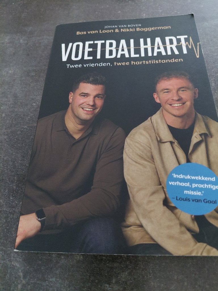 Voetbal hart, Boeken, Ophalen, Zo goed als nieuw, Balsport