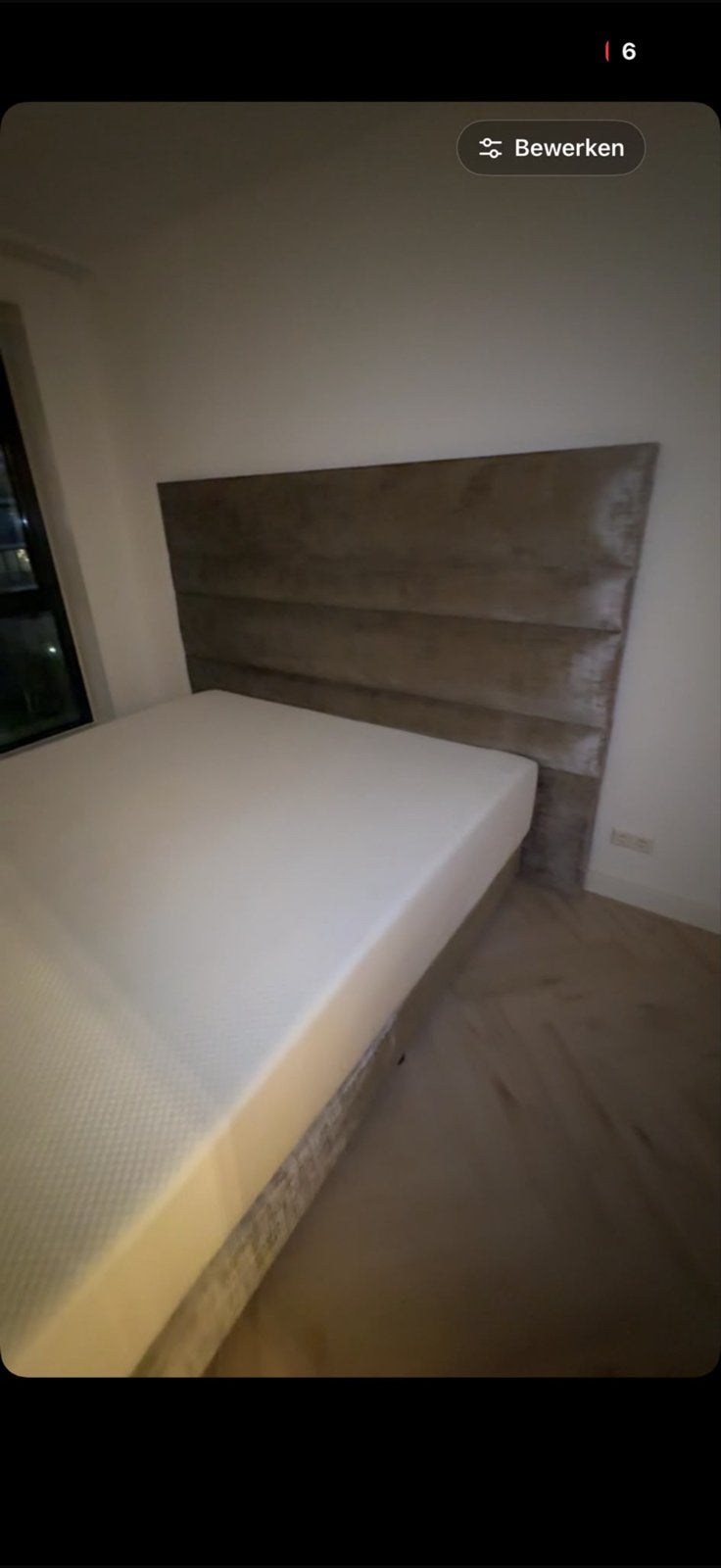 Nieuwe Boxspring 200x200 - Direct Beschikbaar!, Huis en Inrichting, Ophalen, Overige maten, 200 cm, Nieuw