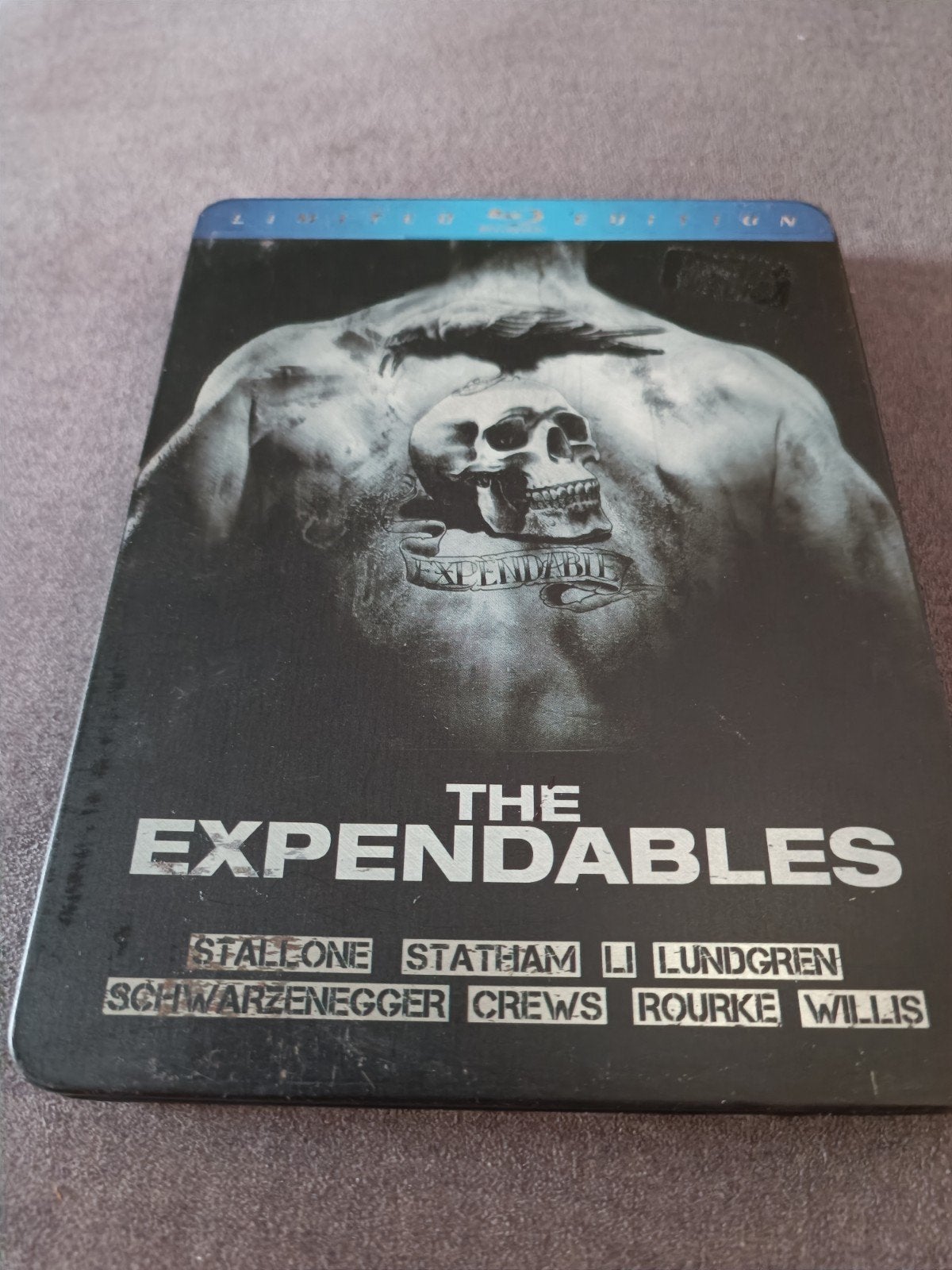 The expendables - bluray, Ophalen of Verzenden, Zo goed als nieuw, Actie