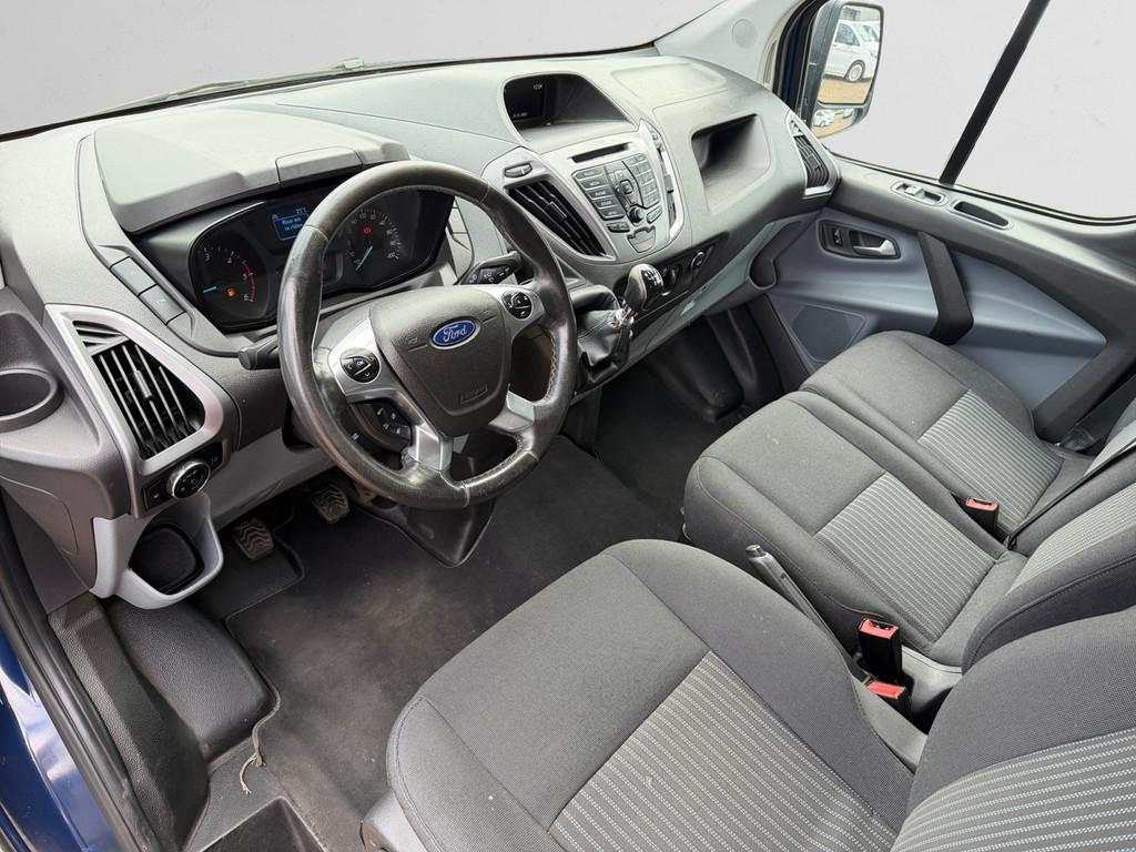 Ford Transit Custom 2.0 TDCI Euro 6 Limited- 3 Pers, Clima,, Voorwielaandrijving, Stof, 4 cilinders, Met garantie (alle)