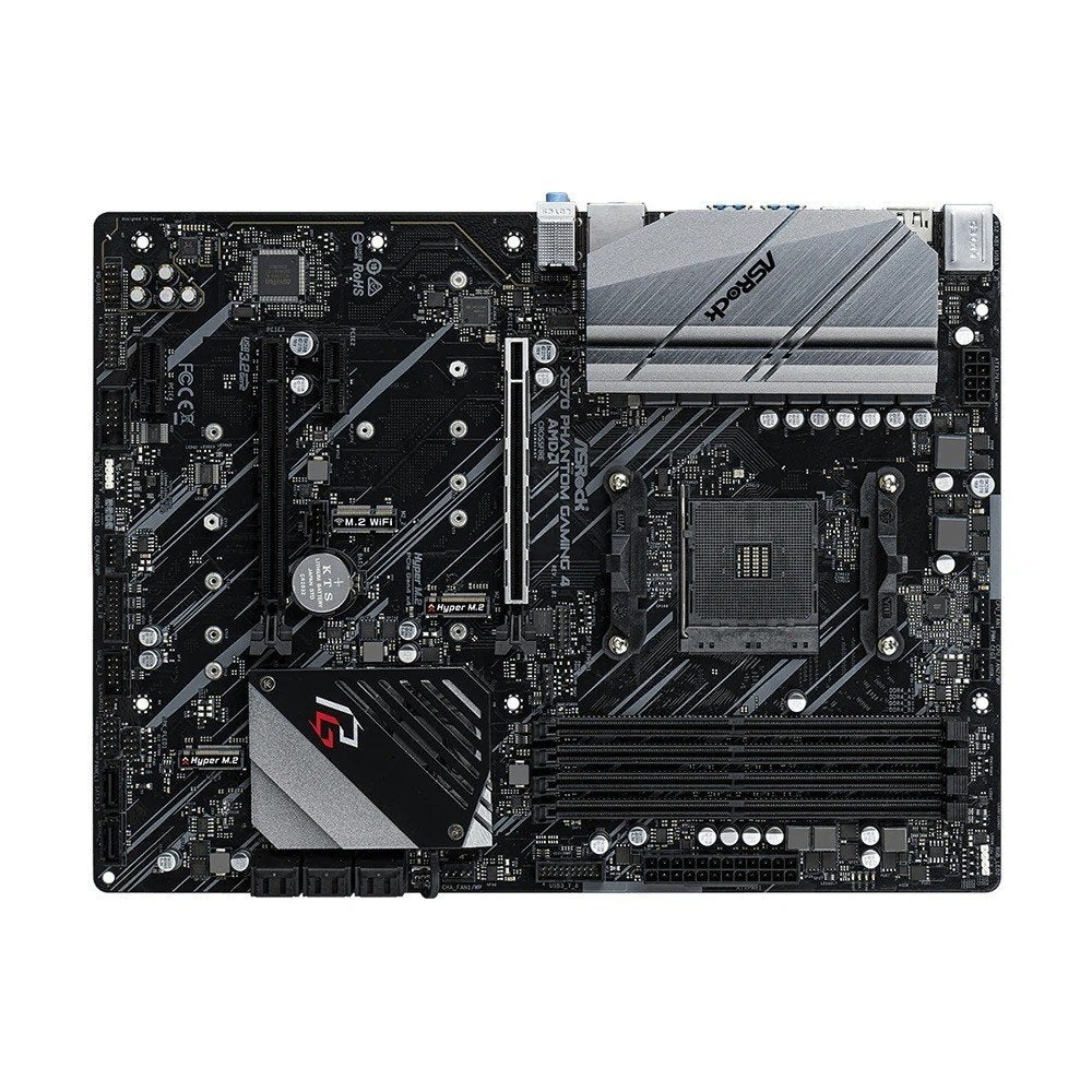 ASRock X570 PHANTOM GAMING 4 Moederbord met Socket AM4, Ophalen of Verzenden, Gebruikt, DDR4
