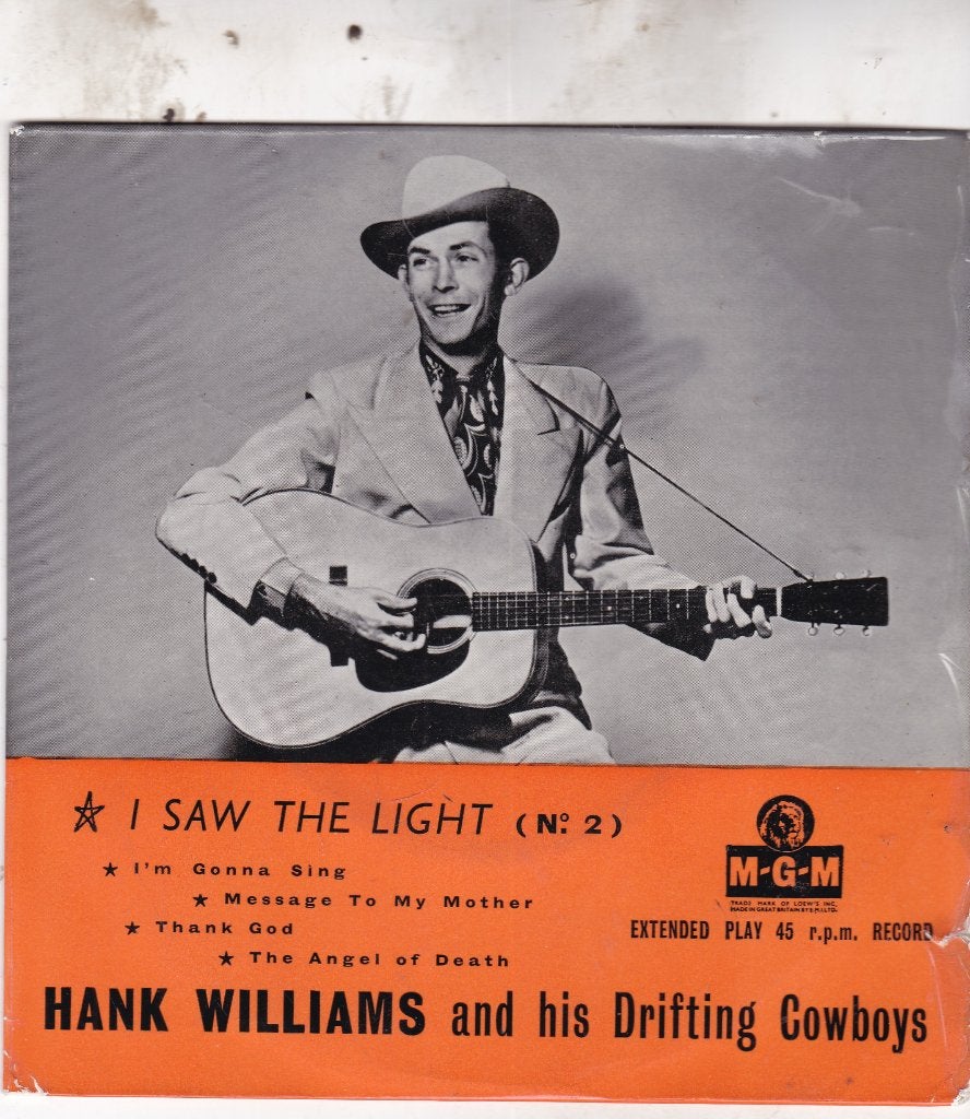 Hank Williams & The Drifting Cowboys ( E.P. 1957 ), Cd's en Dvd's, Vinyl Singles, Ophalen of Verzenden, Gebruikt, Country en Western