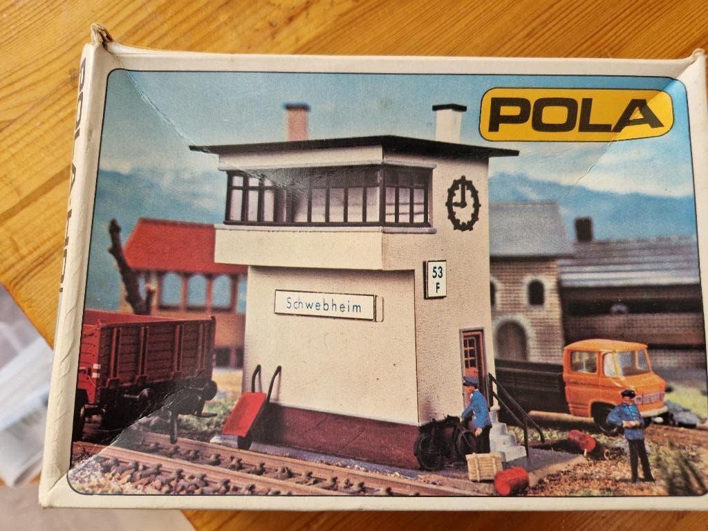 Bouwpakket H0 Pola 518, Hobby en Vrije tijd, Modeltreinen | H0, Gebruikt, Gelijkstroom, Brug, Tunnel of Gebouw, Ophalen of Verzenden