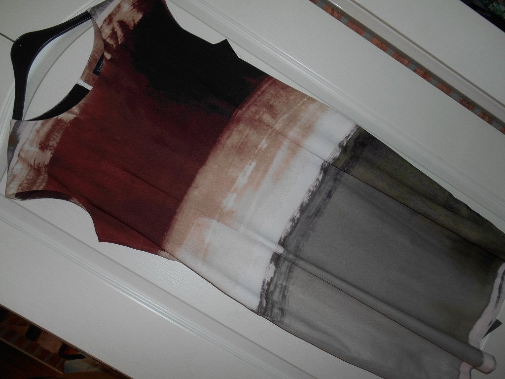 prachtige jurk LILY TIME maat 40, Kleding | Dames, Ophalen of Verzenden, Zo goed als nieuw, Maat 38/40 (M), Onder de knie