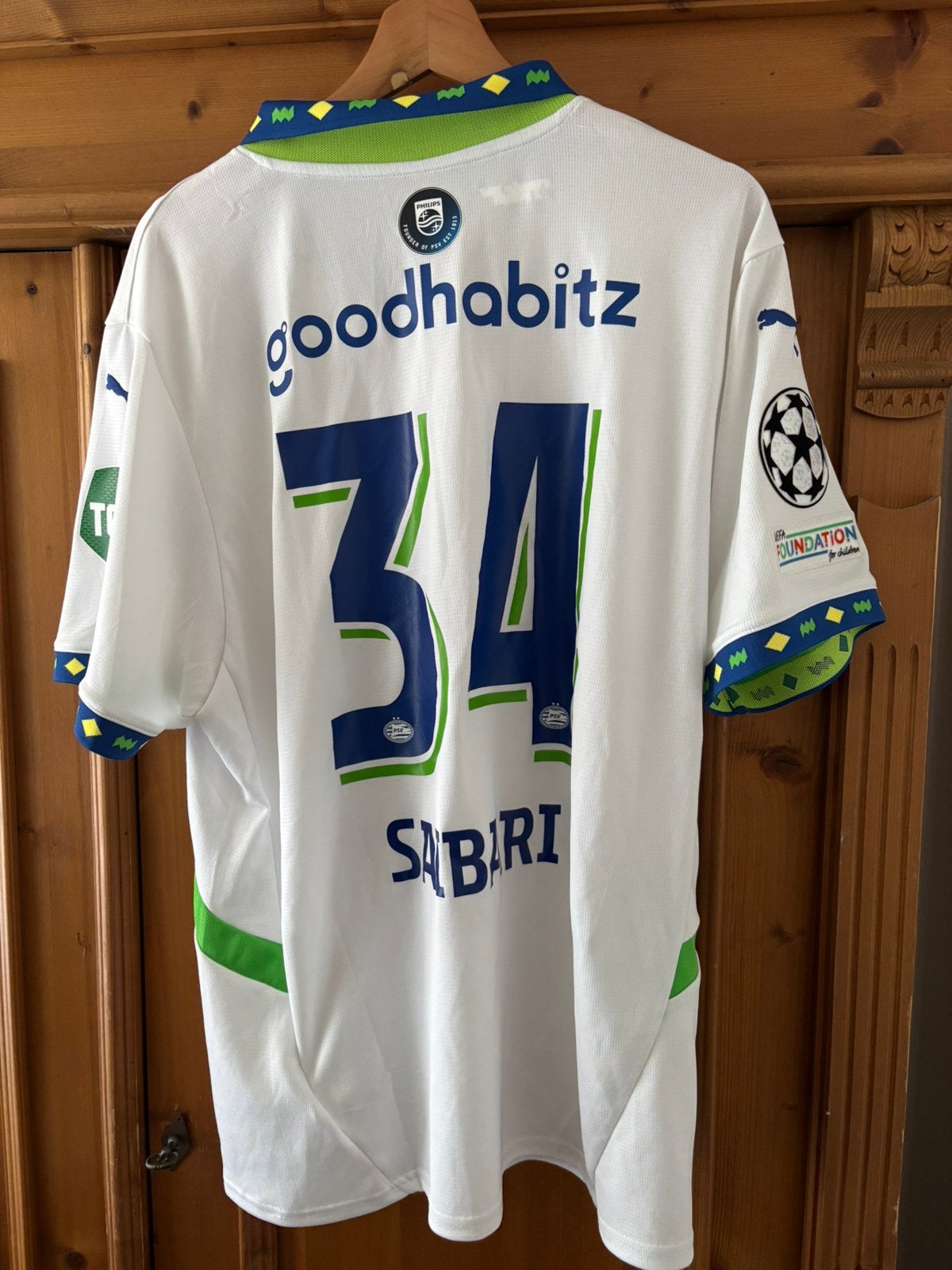 Psv puma saibari 24/25 away kit XL, Ophalen of Verzenden, Zo goed als nieuw, Buitenlandse clubs, Shirt
