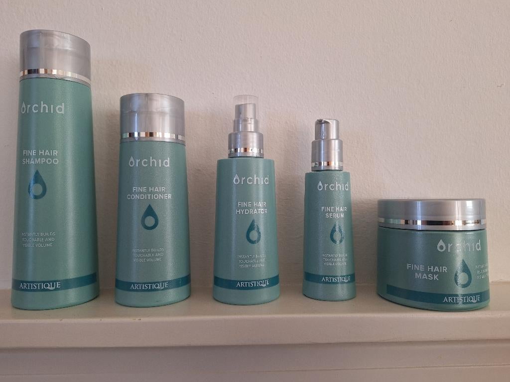 Artistique Orchid Fine Hair Haarverzorgingsset (5 producten), Ophalen of Verzenden, Nieuw, Shampoo of Conditioner