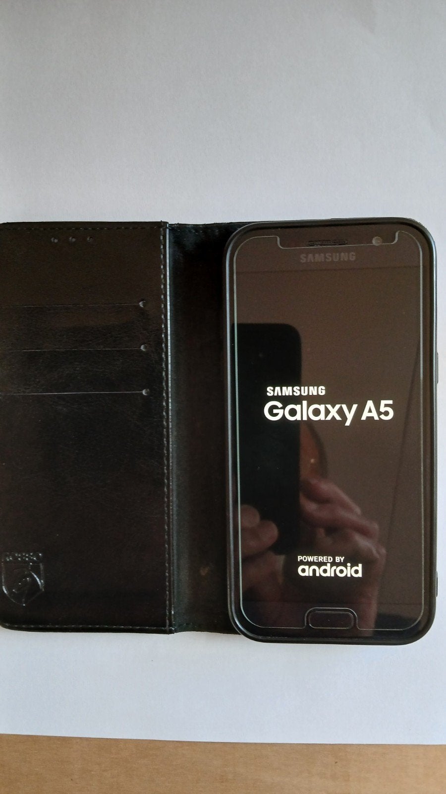 Samsung Galaxy A5 (2017) met hoesje, Telecommunicatie, Ophalen, Zwart, Zo goed als nieuw, Zonder simlock