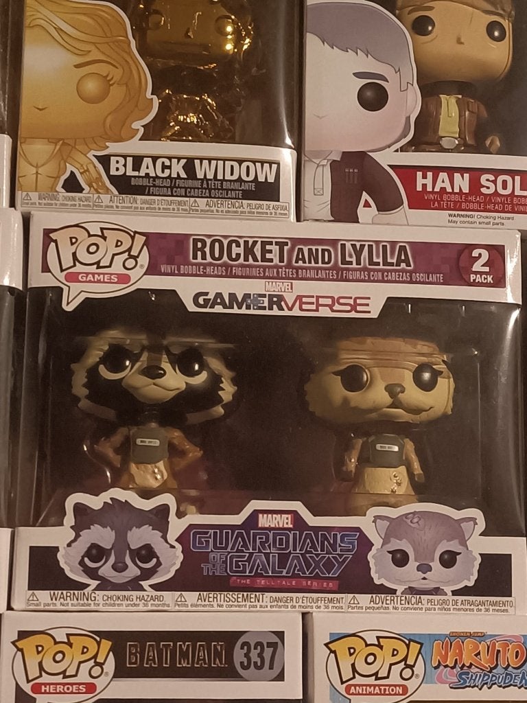 Funko Pop! Rocket en Lylla 2-pack Marvel Gamerverse, Ophalen of Verzenden, Nieuw