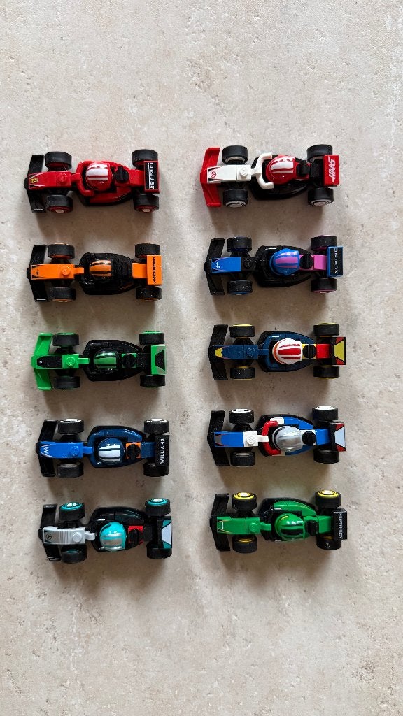 Lego 71049 F1 Collectables serie van 10 ZGAN, Overige thema's, Lego, Ophalen of Verzenden, Zo goed als nieuw