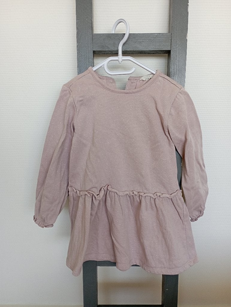 Jurk 110/116, Zeeman, Gebruikt, Meisje, Ophalen of Verzenden