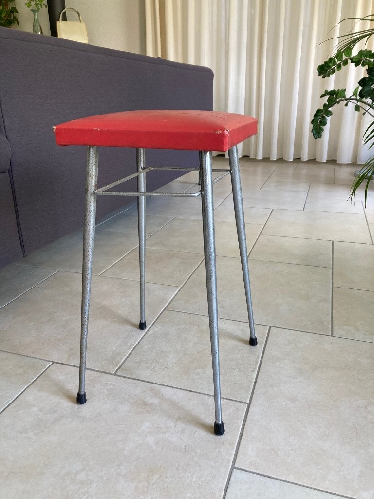 Brabantia vintage 3 krukken retro (rood, zwart en geel)., Ophalen, Gebruikt, Overige materialen
