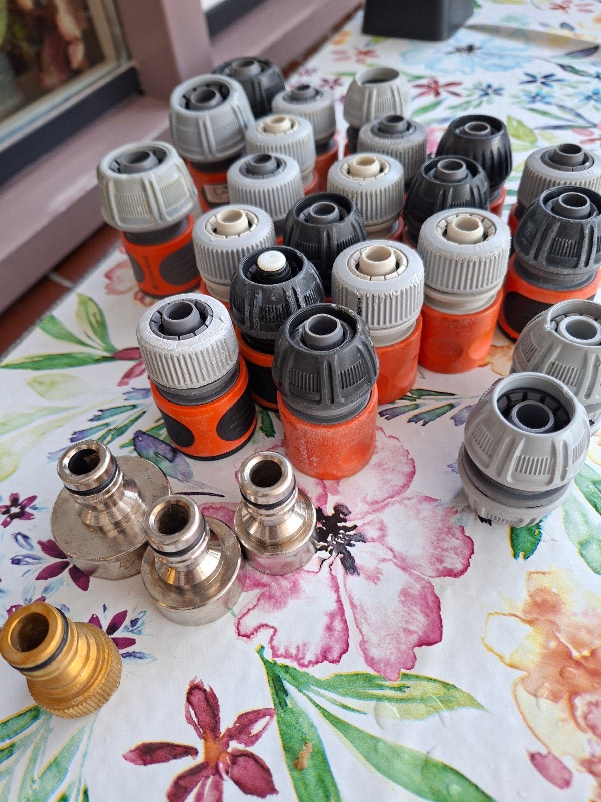 Diverse Tuinslangkoppelingen en Adapters