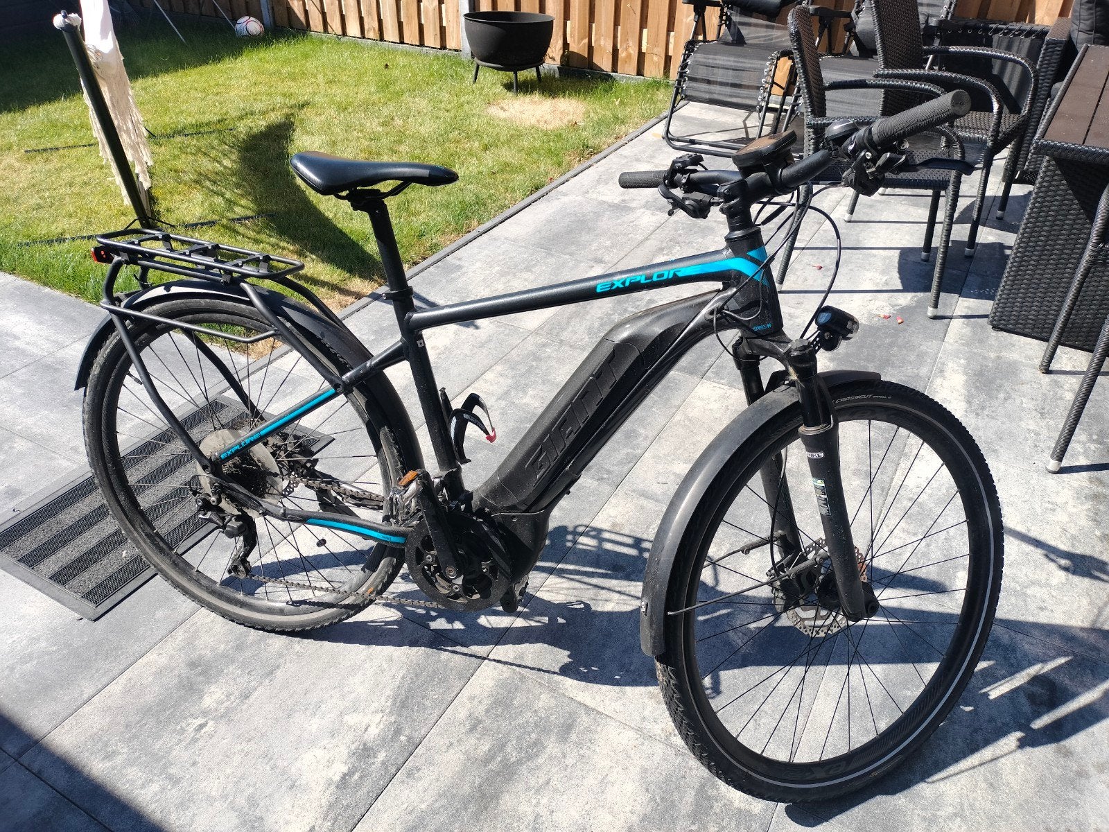 Giant Explore E+ elektrische fiets - 6945 km, Fietsen en Brommers, Elektrische fietsen, Ophalen, Gebruikt, Giant, 51 tot 55 cm