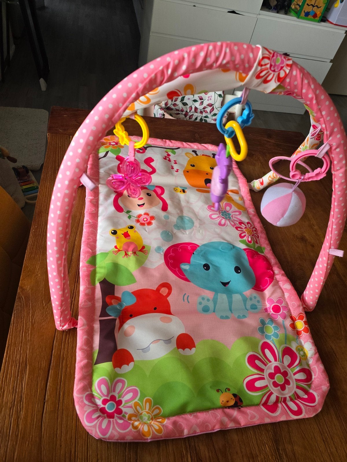 Babygym met nijlpaard en geluid, Ophalen, Gebruikt, Babygym, Met geluid