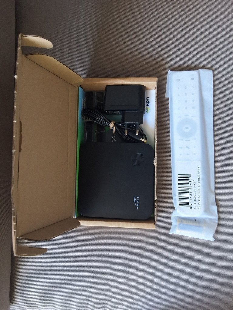 KPN Arris VIP5202 Decoder met Afstandsbediening (Nieuw), Ophalen of Verzenden, Nieuw, Decoder