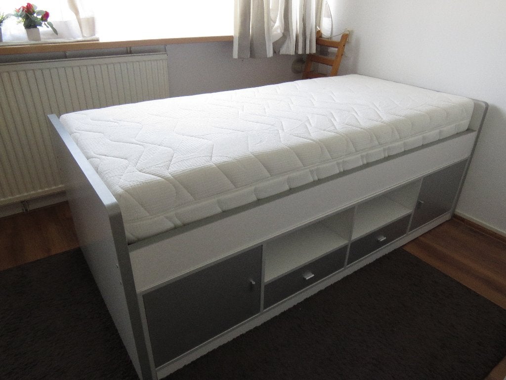Kajuitbed - Ook bijpassende kledingkast te koop, Ophalen, Gebruikt, 90 cm, Eenpersoons