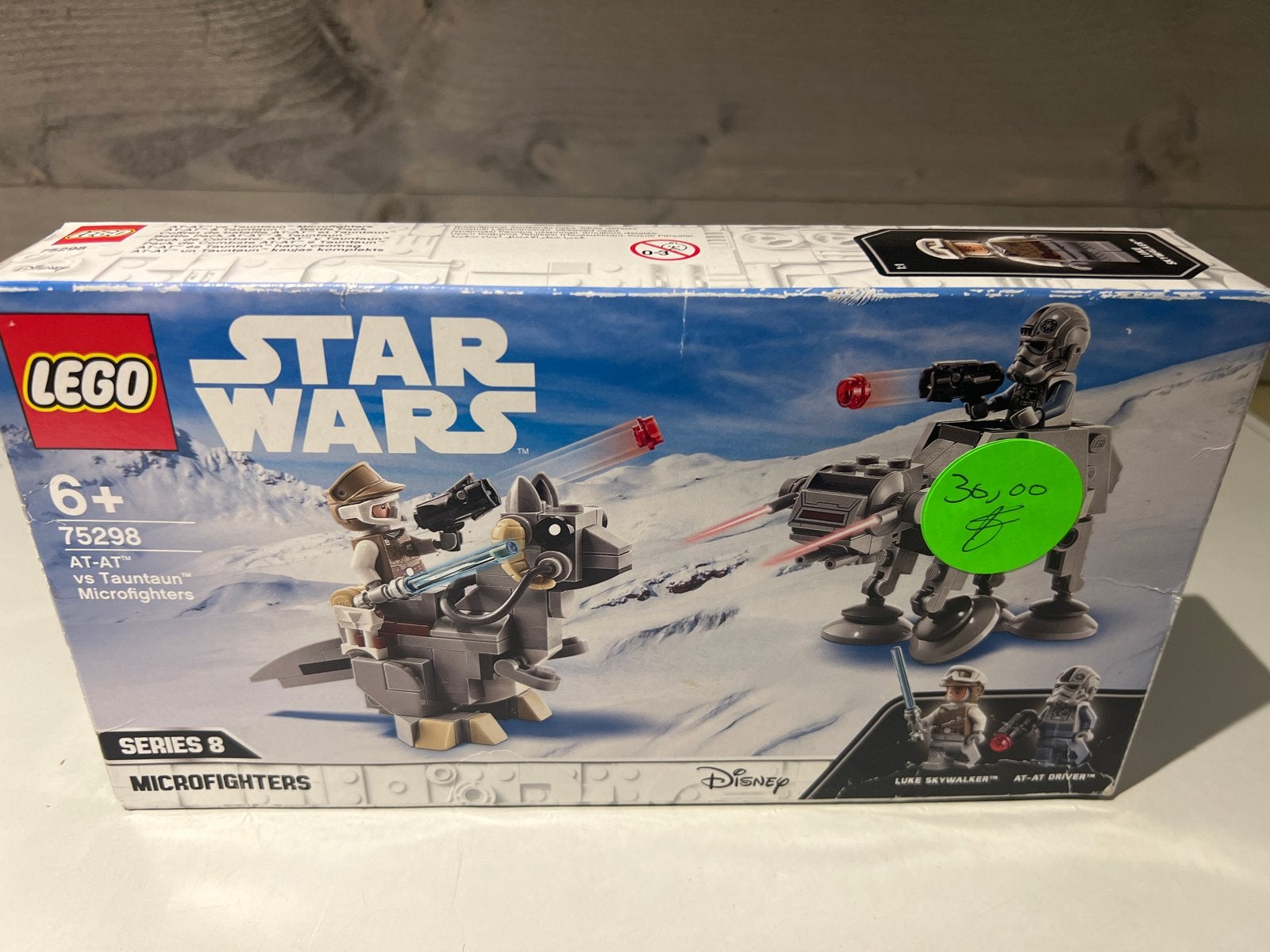 LEGO Star Wars 75298 AT-AT vs Tauntaun Microfighters, Overige merken, N, N, Nieuw