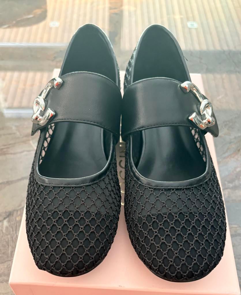 Coccinelle ballerina Mesh mt 40 Nieuw, Kleding | Dames, Schoenen, Zwart, Nieuw, Ballerina's, Ophalen of Verzenden
