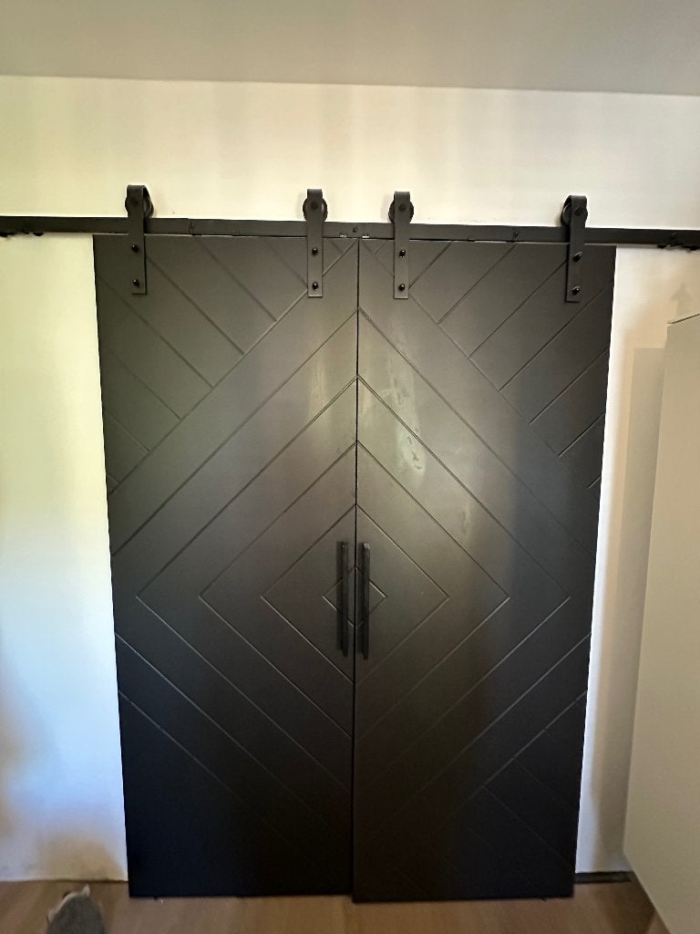 Deuren inclusies rails, Ophalen, Gebruikt, Minder dan 80 cm, Binnendeur