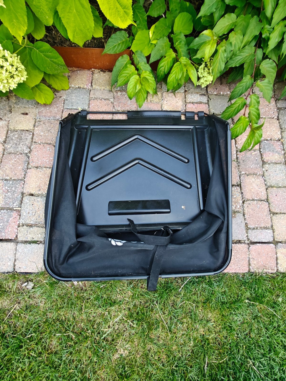 Gardena opvangbak voor handmaaier, Gebruikt, Handgrasmaaier, Ophalen of Verzenden, Opvangbak