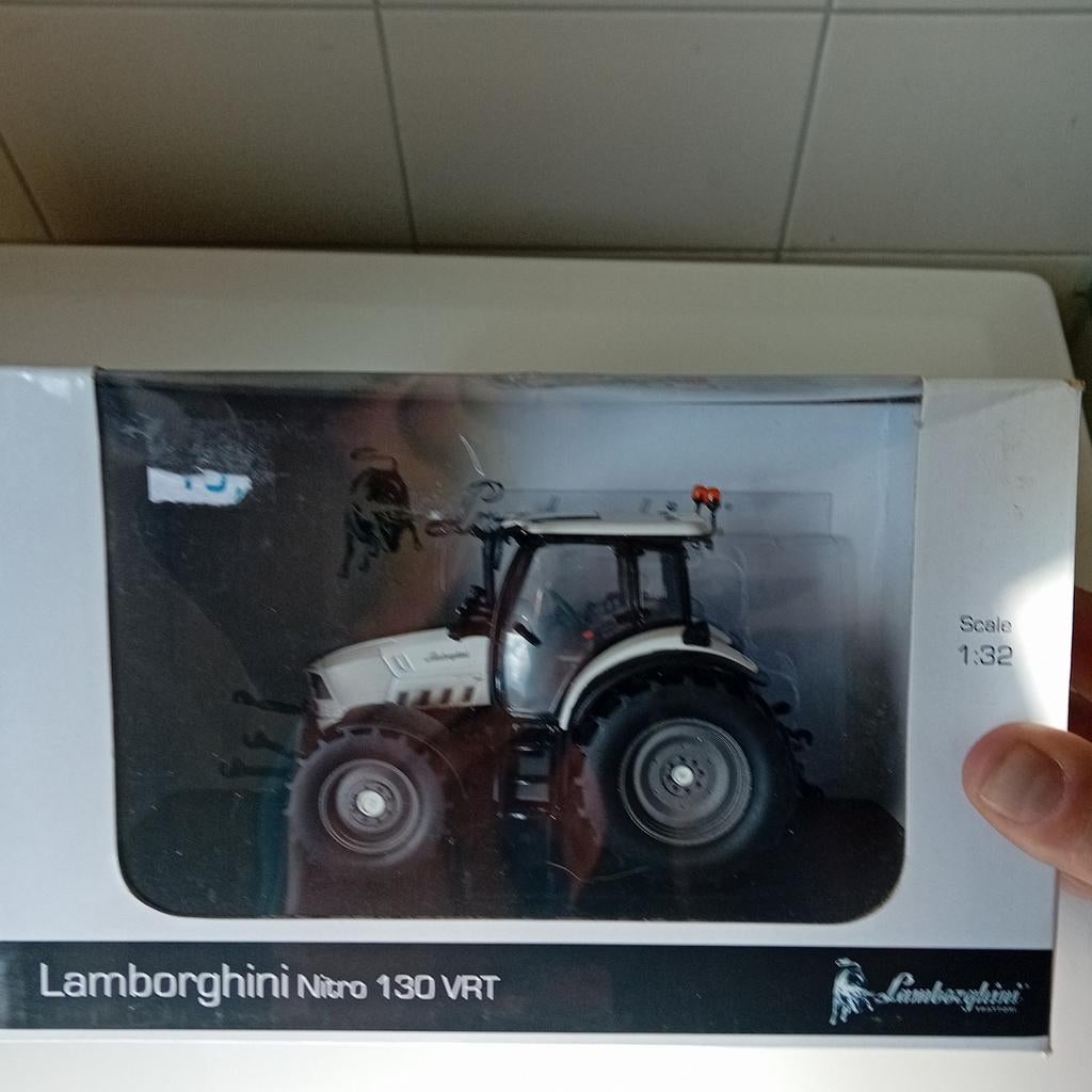 Lamborghini Nitro 130 VRT Tractor Schaalmodel Nieuw in Doos, Ophalen of Verzenden