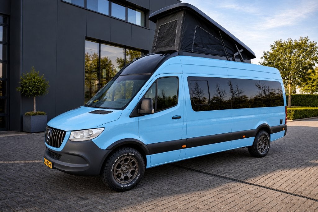 Mercedes Sprinter Foresta 700, Automaat, Chemisch toilet, Luifel, Bedrijf