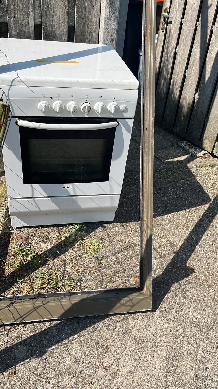 Oud ijzer oven ophalen, Witgoed en Apparatuur, Ophalen, Oven, Bosch, Niet werkend