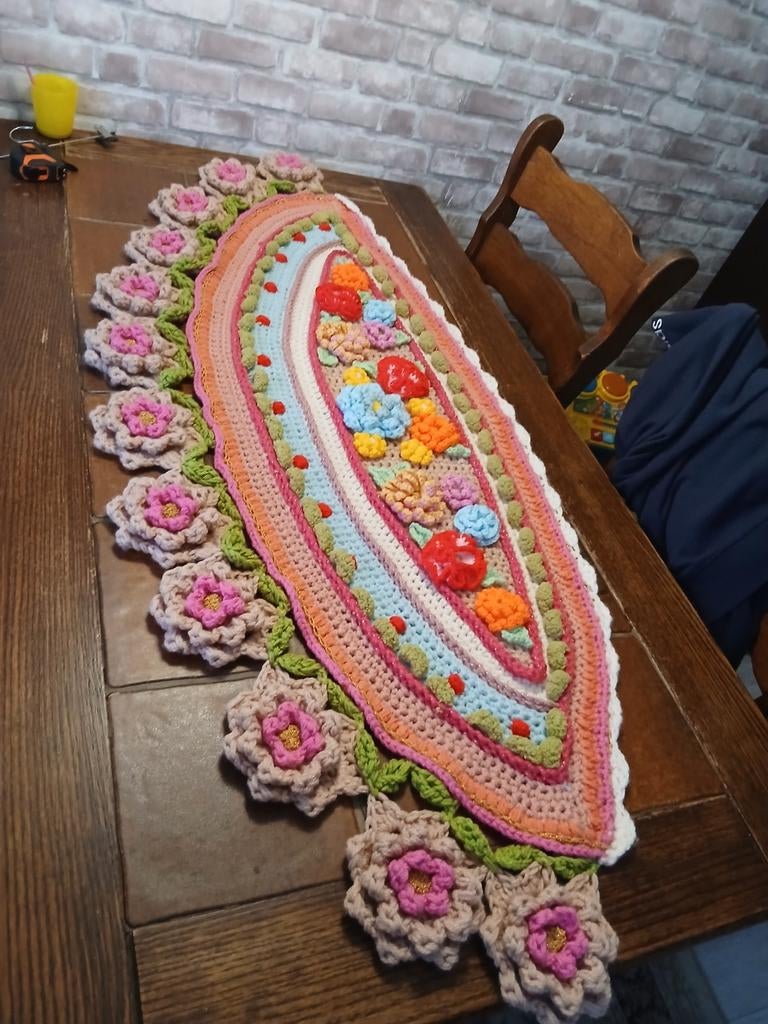 Handgeknoopte Omslagdoek, Ophalen, Overige typen, Overige kleuren, Maat 46/48 (XL) of groter