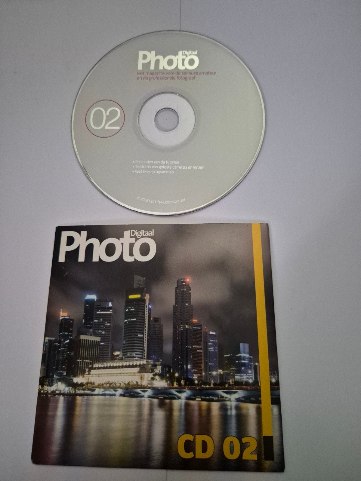 Digitaal Photo CD 02 - Tutorials & Testfoto's, Ophalen of Verzenden, Gebruikt, Overige typen, Inclusief doosje