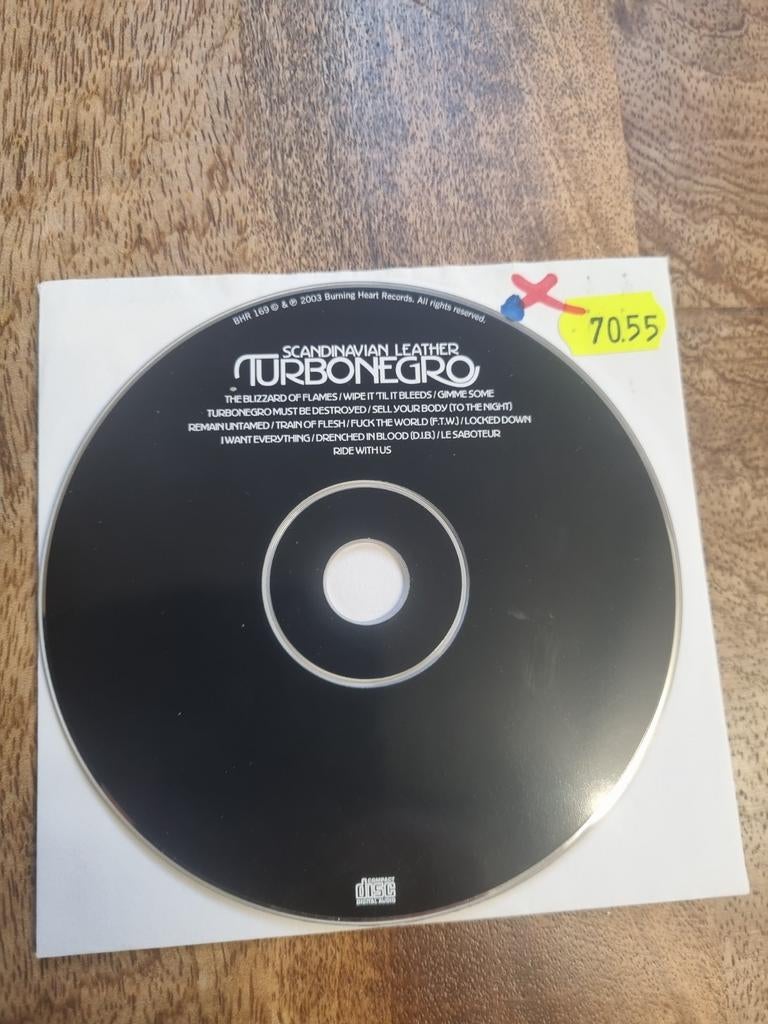 Cd Turbonegro ‎– Scandinavian Leather

Alleen cd nr487, Ophalen of Verzenden, Zo goed als nieuw, Poprock