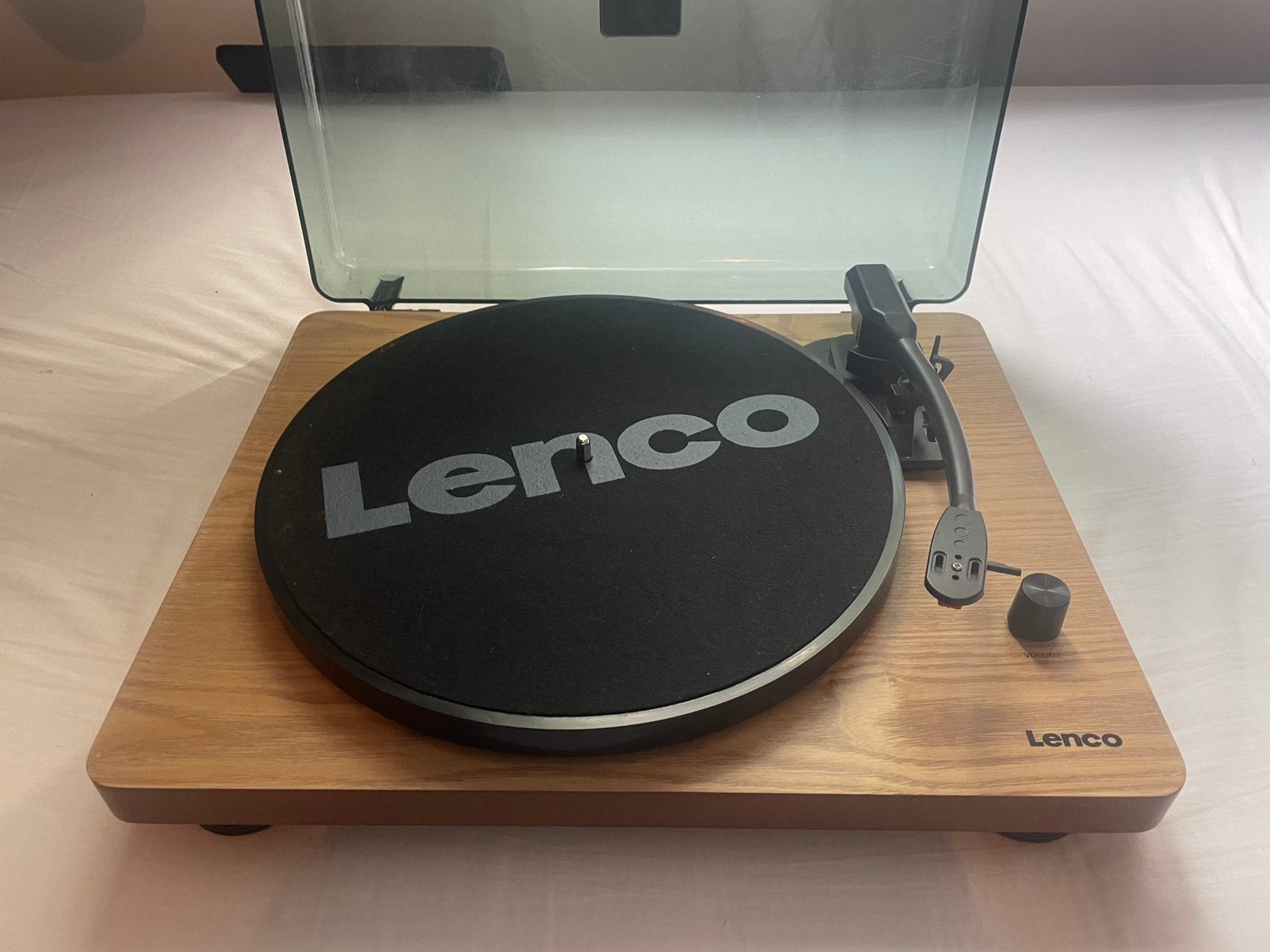 Lenco platenspeler, Audio, Tv en Foto, Platenspelers, Ophalen of Verzenden, Zo goed als nieuw, Overige merken