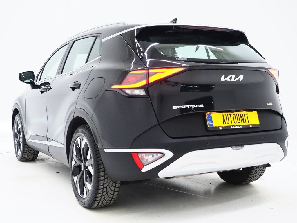 Kia Sportage 1.6 T-GDi Plug-in Hybrid AWD | Adaptive Cruise, Gebruikt, Zwart, 4 cilinders, Automatische klimaatregeling