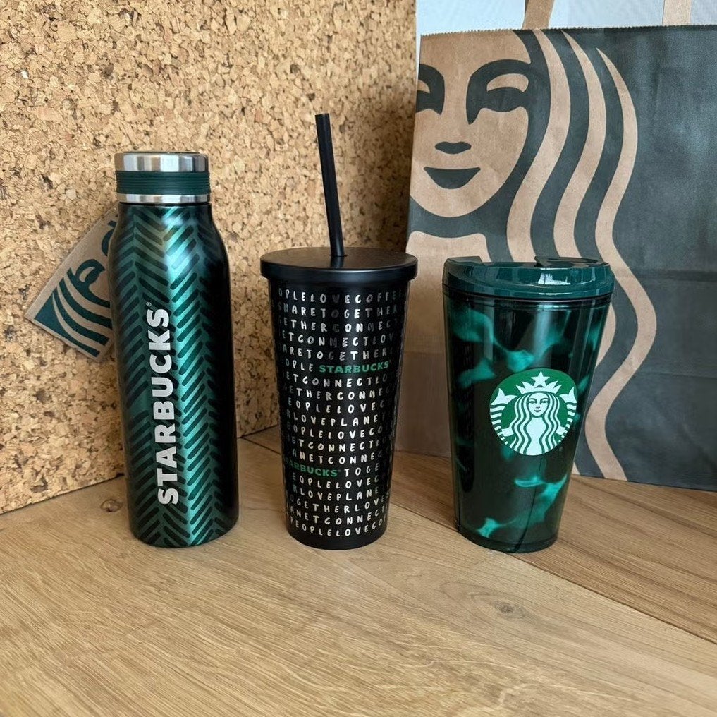 3 Starbucks artikelen, Huis en Inrichting, Keuken | Servies, Nieuw, Overige typen, Overige stijlen, Overige materialen, Starbucks