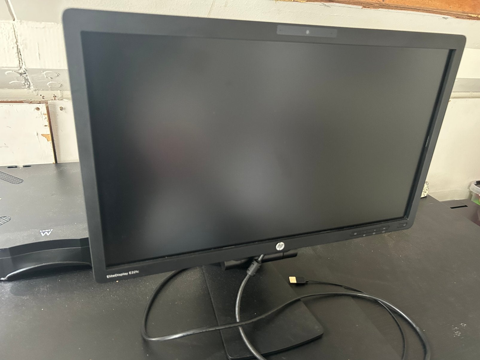 HP monitor beeldscherm, Ophalen, In hoogte verstelbaar, Zo goed als nieuw, HDMI